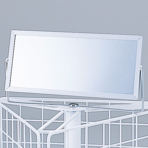 店舗用品店舗什器回転什器用ミラー両面ミラーの商品画像