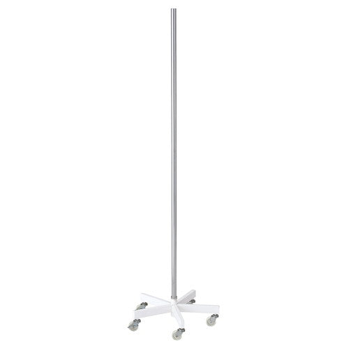 店舗用品店舗什器回転ハンガースタンドスタンドポール白の商品画像