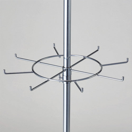 店舗用品店舗什器回転ハンガースタンド円型フックの商品画像