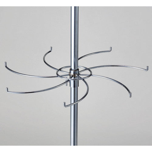 店舗用品店舗什器回転ハンガースタンドともえ型フックの商品画像