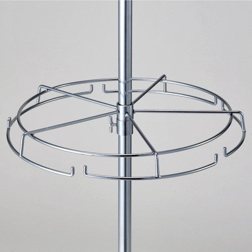 店舗用品店舗什器回転ハンガースタンド円型ダブルリングの商品画像