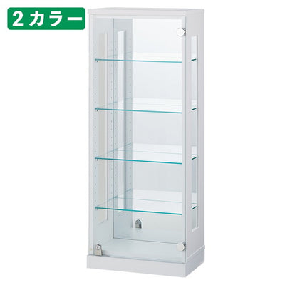 店舗用品店舗什器木製コレクションケースH100cmグレーの商品画像