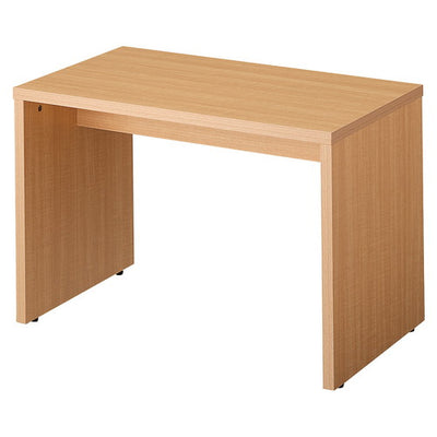 店舗用品店舗什器木製コの字ネストテーブルエクリュW80×D45×H55cmの商品画像