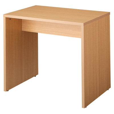 店舗用品店舗什器木製コの字ネストテーブルエクリュW90×D60×H80cmの商品画像