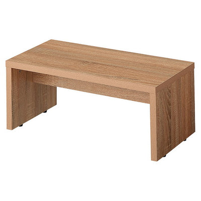 店舗用品店舗什器木製コの字ネストテーブルラスティック柄W70×D35×H30cmの商品画像