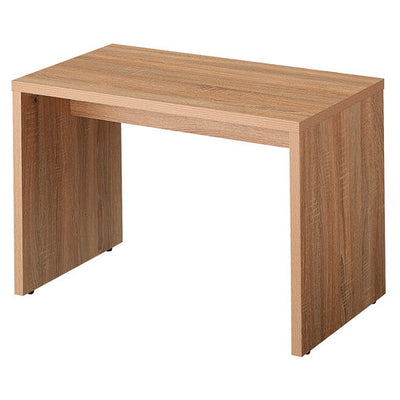 店舗用品店舗什器木製コの字ネストテーブルラスティック柄W80×D45×H55cmの商品画像