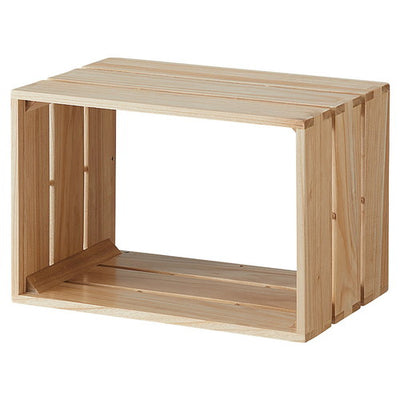 店舗用品店舗什器tumikiボックスオープンタイプナチュラルW60cm用の商品画像