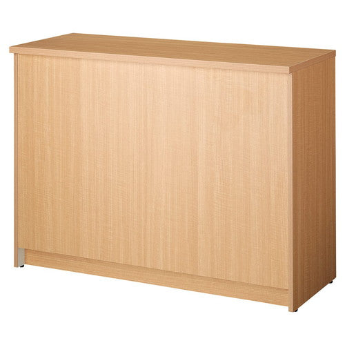 店舗用品店舗什器木製カウンターW120cmエクリュの商品画像