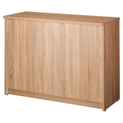 店舗用品店舗什器木製カウンターW120cmラスティック柄の商品画像