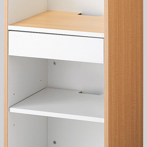 店舗用品店舗什器木製レジ台用中間棚(ホワイト)W45cm用の商品画像