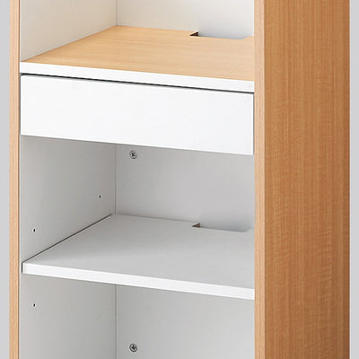 店舗用品店舗什器木製レジ台用中間棚(ホワイト)W45cm用の商品画像