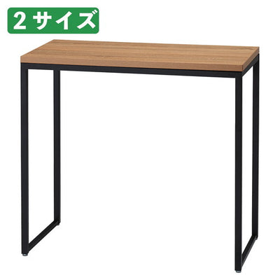 店舗用品店舗什器ショーテーブルブラックラスティック柄W74.8×D45×H57.6cmの商品画像