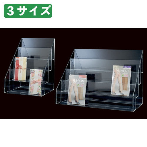 店舗用品演出用品4段ディスプレイW45cmの商品画像