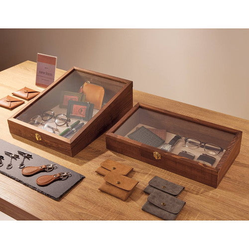 店舗用品演出用品ディスプレイケースW40×D21cmの商品画像