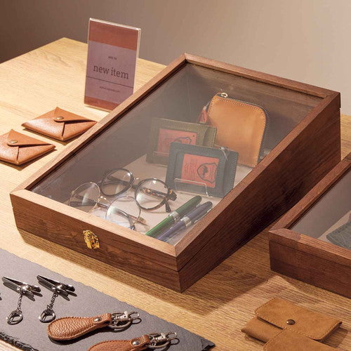 店舗用品演出用品ディスプレイケースW30×D38cmの商品画像