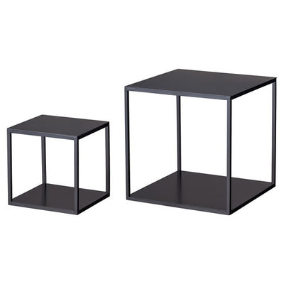 店舗用品演出用品スチール製ディスプレイ台20cm角の商品画像