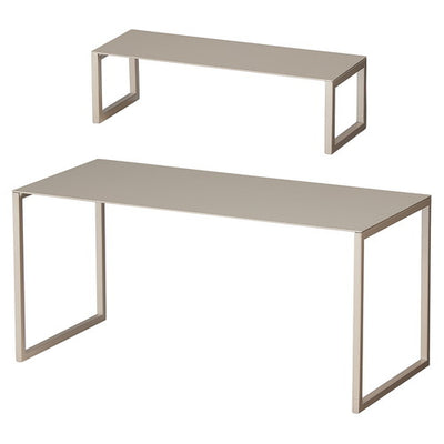 店舗用品演出用品スチール製コの字ディスプレイW30cmの商品画像