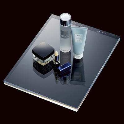 店舗用品演出用品アクリル厚板ステージ長方形W40×D30cmの商品画像