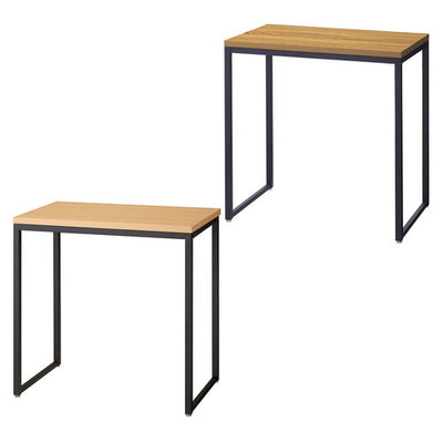 店舗用品店舗什器ブラックショーテーブルエクリュの商品画像