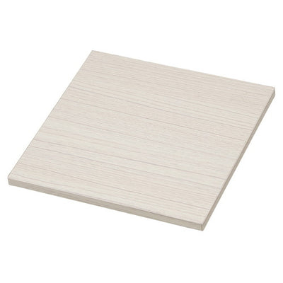 店舗用品演出用品木製ステージホワイトウッド20cm角の商品画像