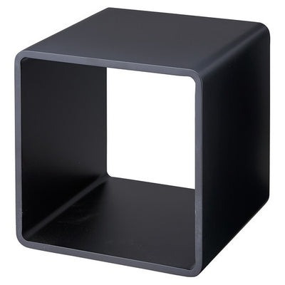 店舗用品演出用品ディスプレイキューブブラック40cm角の商品画像