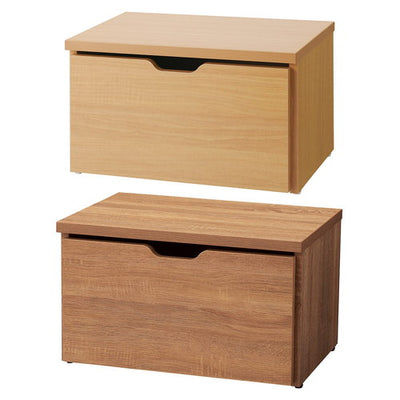 店舗用品店舗什器木製コの字テーブル付き収納トロッコエクリュの商品画像