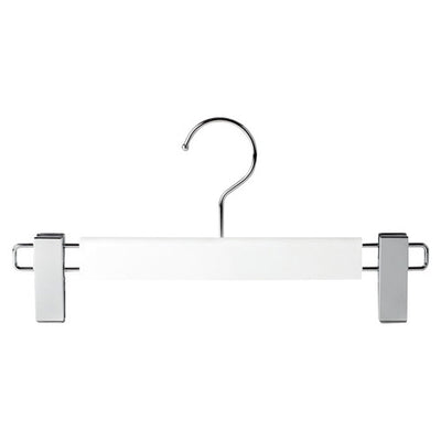 店舗用品ディスプレイ用品バイオマスプラスチックハンガーボトム外型クリップ付きの商品画像