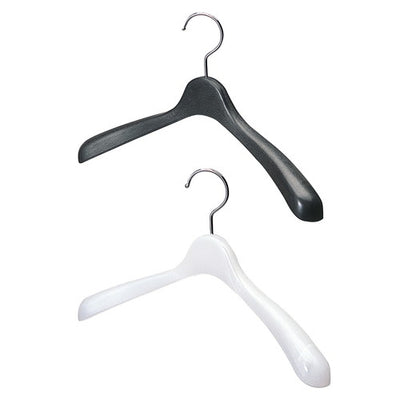 店舗用品ディスプレイ用品発泡ハンガーW38cm黒の商品画像