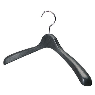 店舗用品ディスプレイ用品発泡ハンガーW38cm黒の商品画像