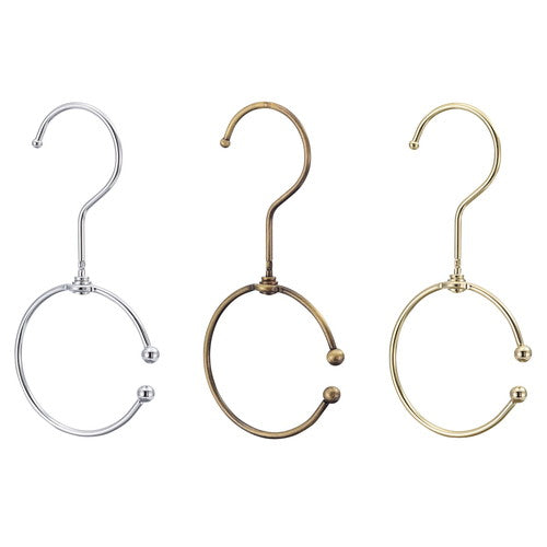 店舗用品ディスプレイ用品ディスプレイ用ラウンドフック小クロームの商品画像