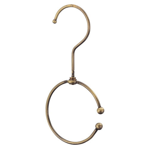 店舗用品ディスプレイ用品ディスプレイ用ラウンドフック小アンティークゴールドの商品画像