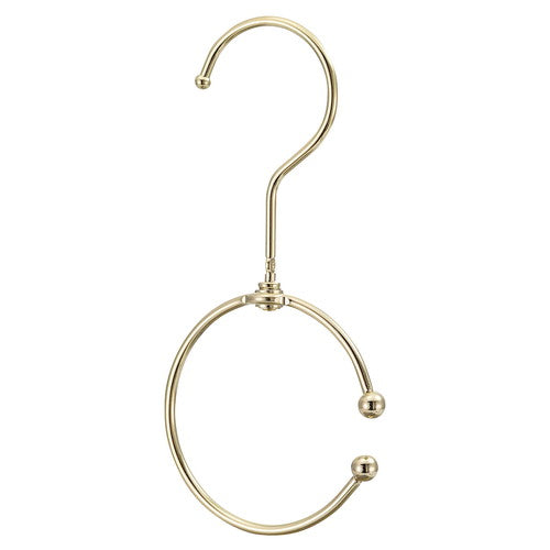 店舗用品ディスプレイ用品ディスプレイ用ラウンドフック小ゴールドの商品画像