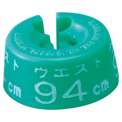 店舗用品ディスプレイ用品サイズチップボトム用ウエスト94cm緑の商品画像