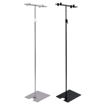 店舗用品サイン・掲示用品フロアスタンド両面用クロームの商品画像