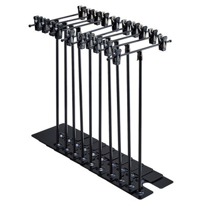 店舗用品サイン・掲示用品組立済ポップスタンドオールブラックの商品画像