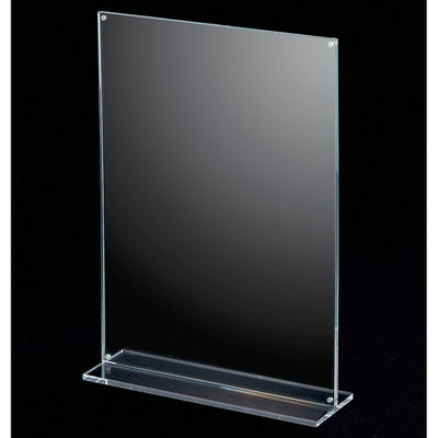 店舗用品サイン・掲示用品アクリルT型マグネットサインホルダーA4の商品画像