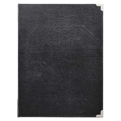 店舗用品サイン・掲示用品アーバンメニューブックA4A4黒の商品画像