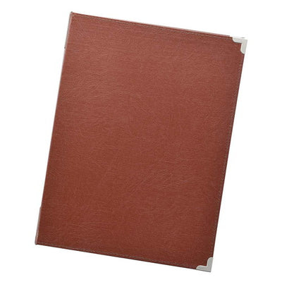 店舗用品サイン・掲示用品アーバンメニューブックA4A4茶の商品画像