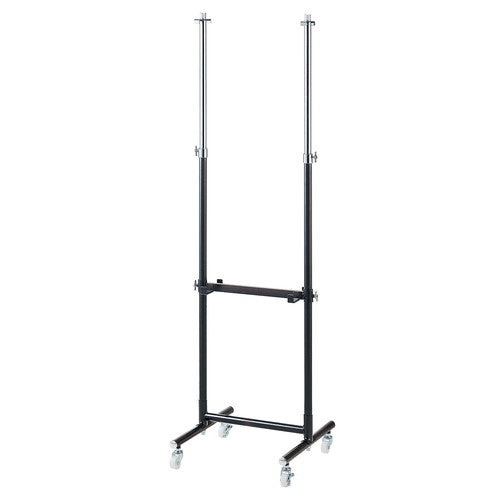 店舗用品サイン・掲示用品パネルスタンド(両面仕様)ブラックの商品画像