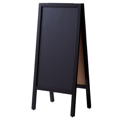 店舗用品サイン・掲示用品A面ボードスリム(両面仕様)ブラックの商品画像