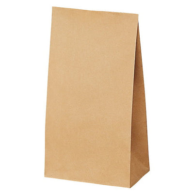 店舗用品ラッピング用品茶無地12×7×22cmの商品画像