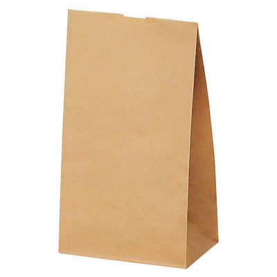 店舗用品ラッピング用品茶無地13×8×23.5cmの商品画像