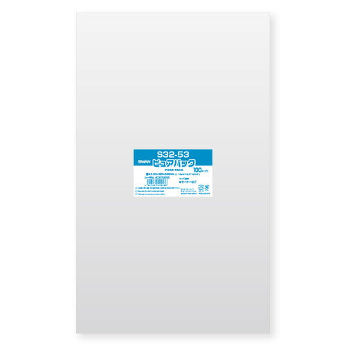 店舗用品ラッピング用品透明袋32×53cmの商品画像