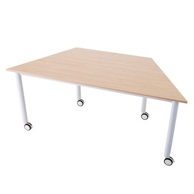 店舗用品店舗運営用品キャスター付きテーブル台形の商品画像