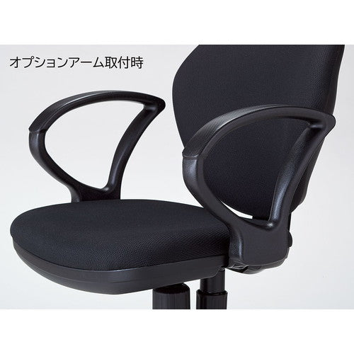 (店舗運営用品) (事務機器) (オフィスチェア) kp38-801-34-1 オフィスチェア ハイバック ブラック