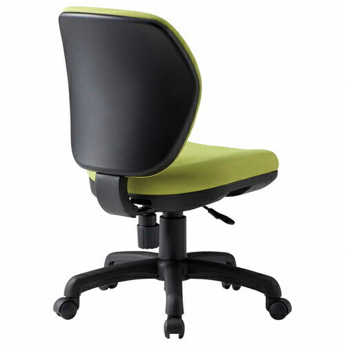 (店舗運営用品) (事務機器) (オフィスチェア) kp38-801-36-4 モールドウレタンミドルバックチェア オレンジ