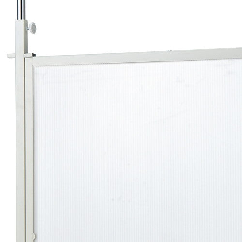 店舗用品店舗運営用品つっぱりパーティション(パネルタイプ)ロング本体W90cmクリアの商品画像