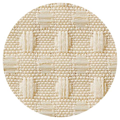 (店舗運営用品) (事務機器) (パーティション) kp38-801-58-1 幅伸縮式ワッフルパーティション W240cm アイボリー