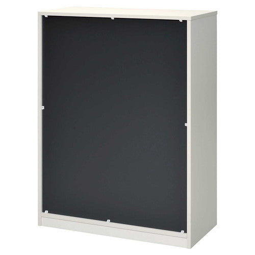 (店舗運営用品) (事務機器) (収納家具・収納ケース) kp38-801-62-1 木製シェルフ 扉付き ロータイプ扉付き 扉 ホワイト