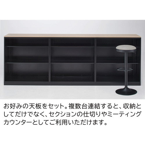 (店舗運営用品) (事務機器) (書庫・カウンター) kp38-801-77-1 木製天板 古木調